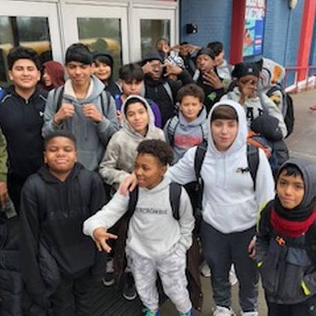 Middle School Kids Playing